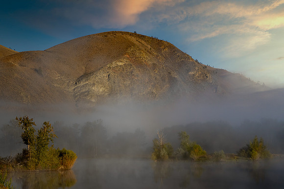 "Morning Mist On The Snake"