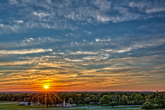 "American Bottoms Sunset"