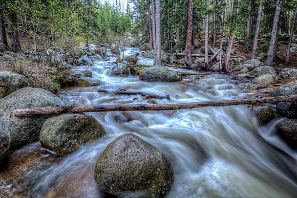 "Rushing Mountain Stream"