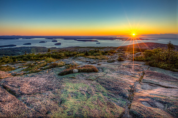 "Cadillac Mountain Sunrise"