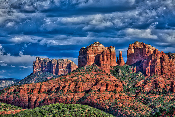 "Clouds Over Sedona"