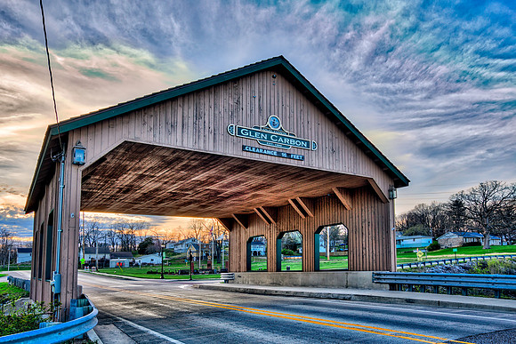 "Glen Carbon Covered Bridge"