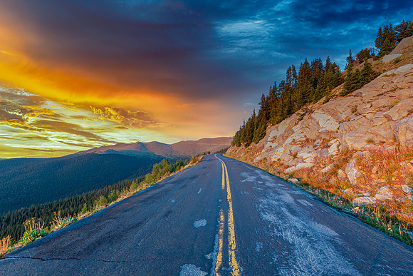 "Mt. Evans Summit Road"