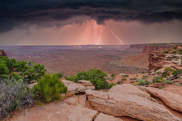 "Canyonlands Storm"