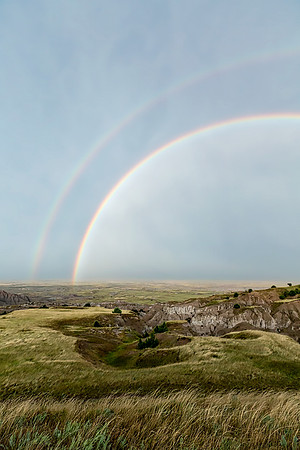 "Badlands Double Rainbow"