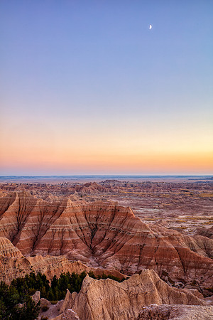 "Half Moon Over The Badlands"