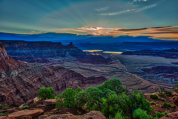 "First Light In Canyonlands"